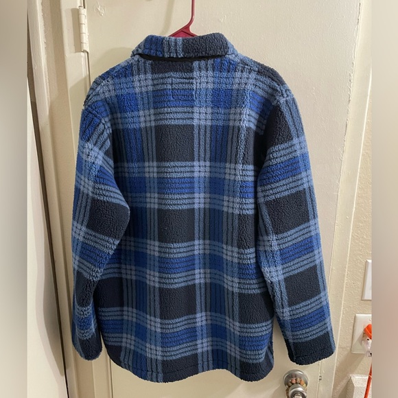 Quiksilver Men's Blue Plaid Jacket Total Eclipse Mens Size Small NWT Winter Wear - Picture 11 of 12